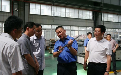 省经信委李上葵总工程师来710公海调研考察