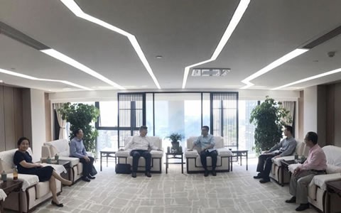 杭州市“三会”常务副会长兼秘书长李强煜一行走访710公海